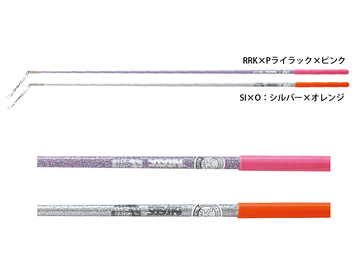 【新体操】ササキ ホログラムショートスティック M781HJK
