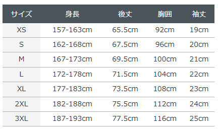 ヴォルティス サイズ